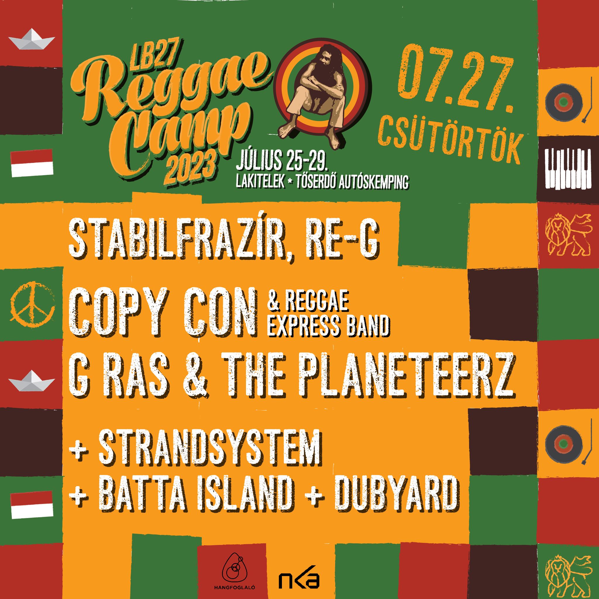 Lb27 Reggae Camp Official website hungarian festival